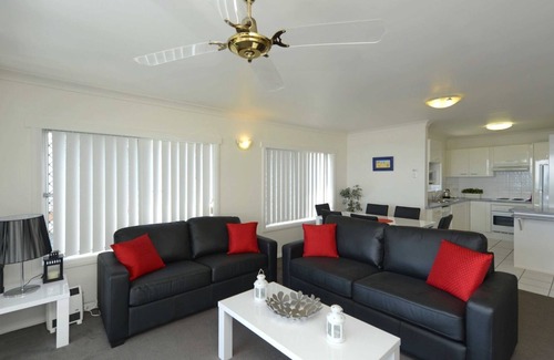Shoal Bay Apartment | Oceanfront Retreat with Pool & Breathtaking Shoal Bay Views