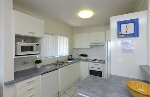 Shoal Bay Apartment | Oceanfront Retreat with Pool & Breathtaking Shoal Bay Views