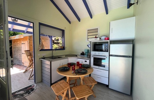 Trois-Rivieres House | AWMONY'KAZ: Bungalow with Pool & Ocean View Retreat