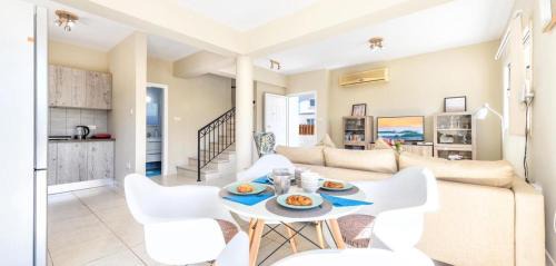 Ayia Thekla Villa | Oceanfront Ayia Thekla Beach House with Private Pool