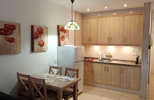 Arona Apartment | Ocean View Azahara III Studio, Playa Las Vistas - Pet Friendly