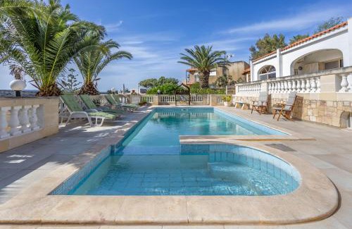 Santa Maria Estate Villa | Azure Dream: 4-Star Villa with Pool & Oceanfront Views