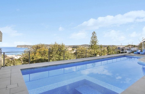 North Avoca House | Azure: Oceanfront Pool & Spa Retreat with Scenic Views