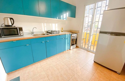 Beirut Apartment | Inviting Azzurra: 2-Bedroom Retreat with Cozy Terrace