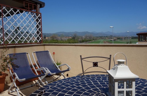 Mascali Apartment | Inviting Azzurro Mare: Oceanfront Pool & Breathtaking Views