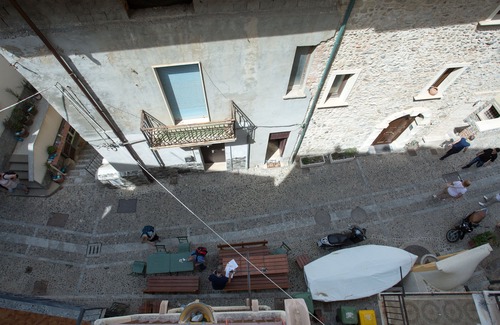 Scilla Bed & Breakfast | B&B Casa Vela - Luna Studio with sea view balcony