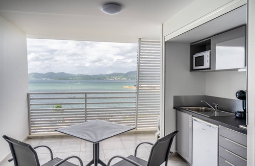 Fort-de-France Apartment | Oceanfront Escape at Résidence Hôtelière Poséidon Caraïbes
