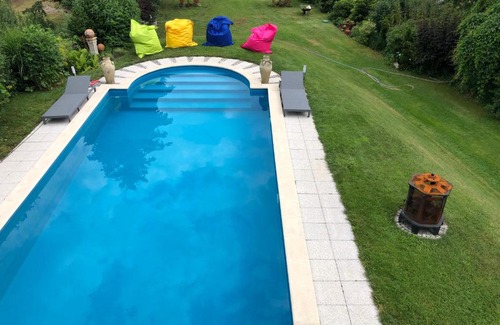 Frauendorf Other | Cozy Dome Retreat with Pool Near Dresden for Families