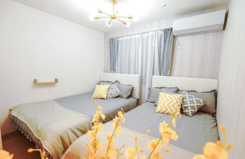 Kamiikebukuro Apartment | B2F池袋最中心 交通便利车站3分 Ikebukuro center 3 mins to ST Max 4P 直达新宿 涉谷 表参道 池袋 上野 代代木 银座 原宿