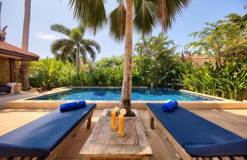 Hua Thanon Villa | Beachside Baan Buaa - Family-Friendly 3 Bed Pool Villa