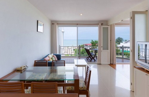 Khao Takiab Apartment | Serene Baan PooLom 2-Bedroom Apt with Ocean View Amenities