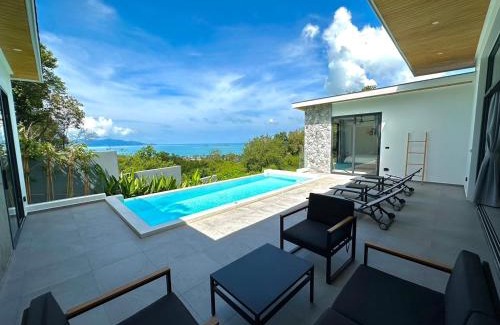 Bophut Villa | Discover Baan Saint-Tropez: Seaview Villa with Pool