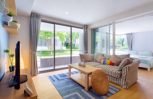 Hua Hin Apartment | Idyllic Baan SanKraam 2BR Apt with Pool Access & Ocean View