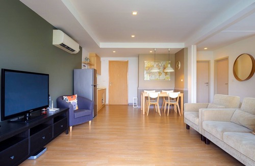 Hua Hin Apartment | Relaxing Baan SanKraam 2BR Apt with Pool & Ocean Views