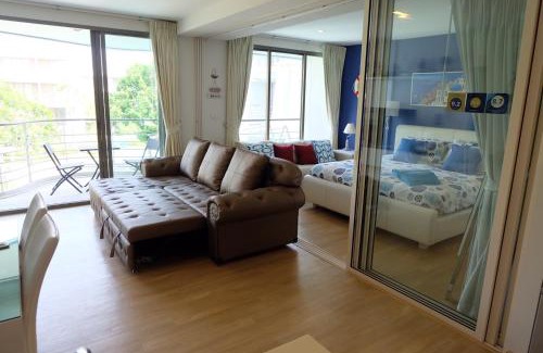 Hua Hin Apartment | Discover Baan Sankraam: Oceanfront Haven with Pool