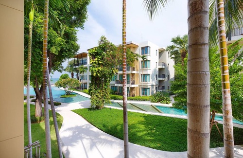 Khao Takiab Apartment | Relaxing Baan SanSuk 2-Bedroom Apartment with Pool View