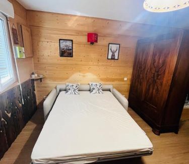 Premanon Apartment | Cozy Babaute 7 Studio at the Foot of the Slopes