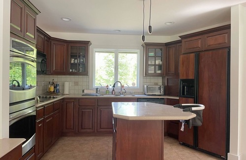 Rhinebeck House | Family-Friendly Retreat with Spa & Yoga Room in Nature