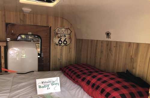 Hawkins House | Baby Girl, comfy Teardrop RV