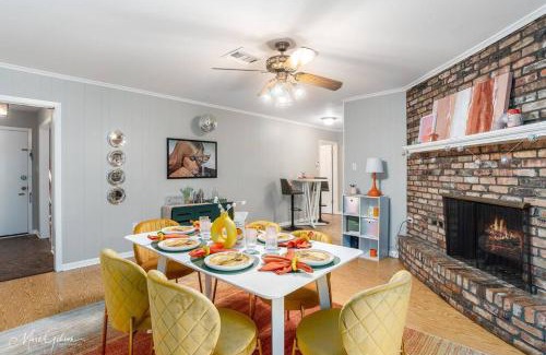 Shreveport House | Vibrant Backyard Retreat with Games for Family Fun