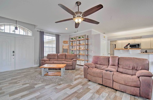 Crystal River House | Relaxing Crystal River Retreat with Private Pool & Ocean View