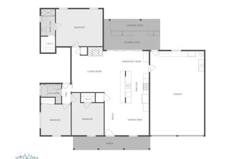 McNeil House | Backyard w Deck, Yoga Space 3BR 2BA Home Parking Near Domain by Austin Vacay