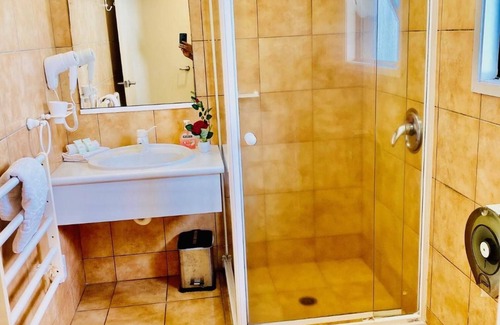 Fenton Street Hotel | Relax at Baden Lodge Motel with Spa and Family Amenities