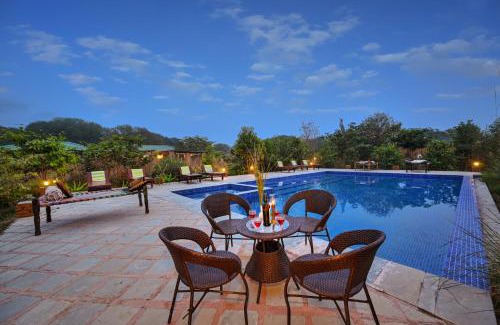 Sawai Madhopur Resort | Bagh Serai - Rustic Cottage with Pool & Ocean Views