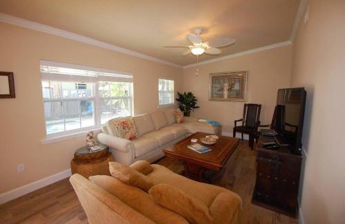 Port Canaveral Apartment | Beautiful Bahamian Cottage with Heated Pool Near the Beach