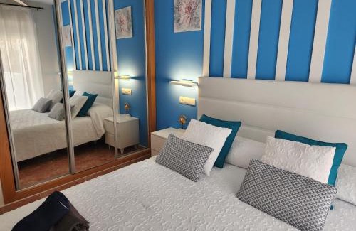 Vera Beach Apartment | Oceanfront BAJO at Vera-Playa with Private Pool Access