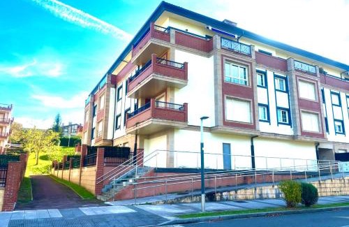Bakio Apartment | Experience Bakio Beach with Oceanfront Views and Garage