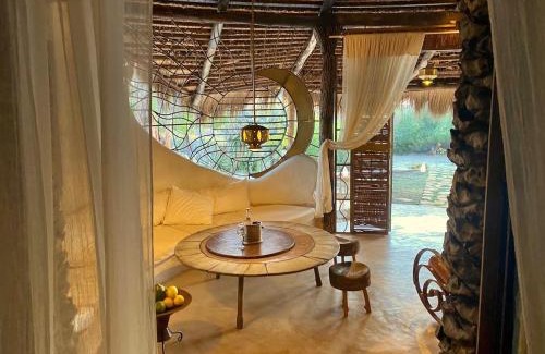 Toliara Cabin | Experience Bakuba Lodge: Oceanfront Retreat with Pool