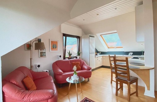 Neustadt-Haardt Apartment | Guest Rated: 9.8 - Balcony of the Palatinate Apartment