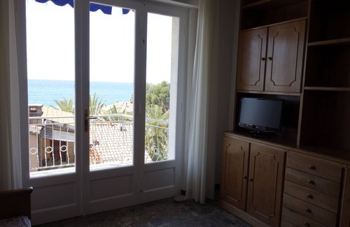 Ospedaletti Apartment | Seaside Retreat at Balcony of the Moro with Ocean Views