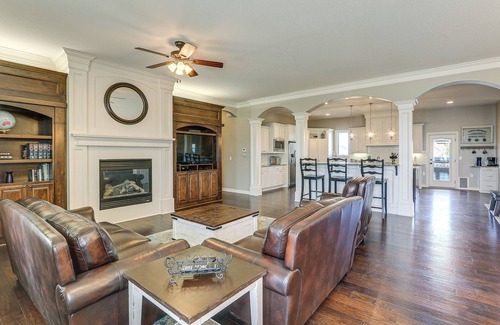 Bel Aire House | Balcony & Patio: Spacious Home in Bel Aire!