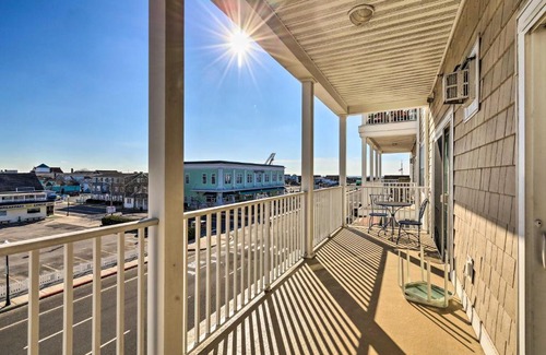 Ocean City Apartment | Guest Rated: Downtown Ocean City Condo with Inlet View