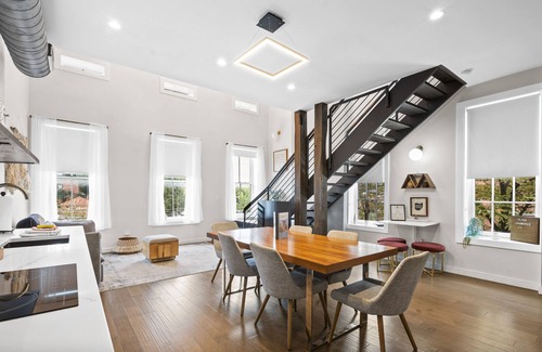 Licking Riverside Apartment | Discover Baldwin Flats: 4-Star Haven with Spa & Dining