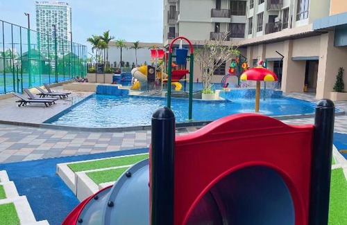 Malacca City Apartment | Family-Friendly Bali Residence with Pool Near Jonker