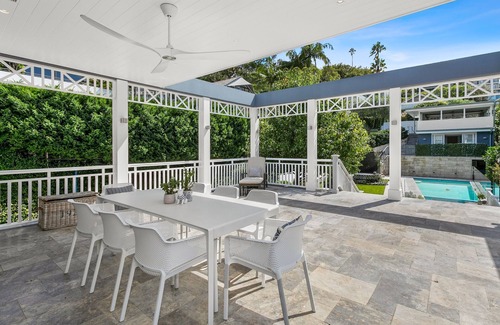 Mosman House | Experience Balmoral Hamptons Home with Heated Pool & Ocean Views