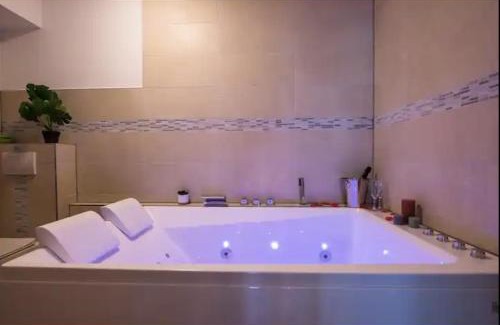 Illkirch-Graffenstaden Apartment | Relaxing Retreat: Balnéo & Confort with Hot Tub Access