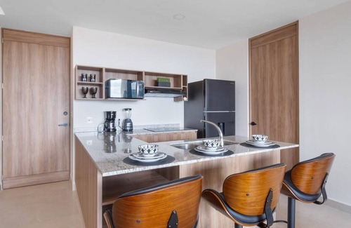 Merida Municipality Apartment | Relax in Baltia's One Bedroom Apartment with Spa Amenities