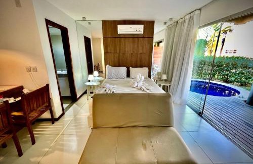 Pescaria Apartment | Relaxing Bangalô Villas do Pratagy with Hot Tub & Ocean View