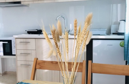 Roda Apartment | Relax in Banos Apartment with Pool Steps from the Beach