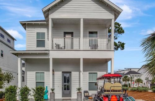 West Panama City Beach House | Barefoot and Brushstrokes on 30A-Golf cart-Bikes
