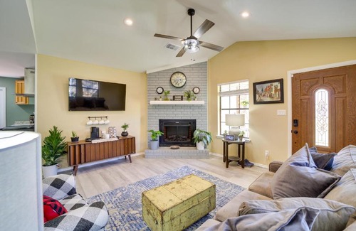 Barling House | Barling Vacation Rental with Hot Tub and Fenced-In Yard