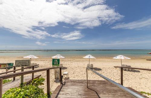 Barra de Sao Miguel Apartment | Beachfront Bliss at Barra Bali Beach - Family Friendly Stay