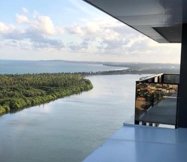 Barra de Jangada Apartment | Inviting Barra Home Stay with Ocean View & Pool Access