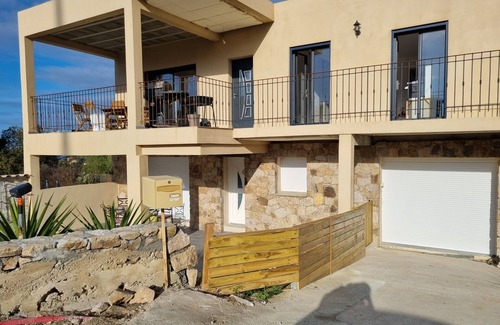 Marine de Saint Ambroggio Villa | Spacious 3-Bedroom House with Ocean View and Private Pool