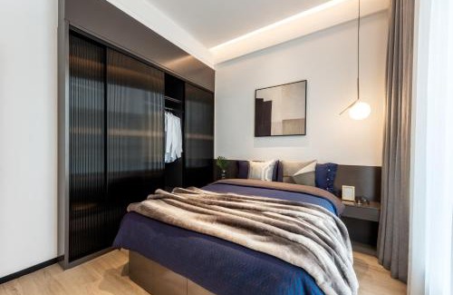 Dongcheng Apartment | Elegant Beijing Sanlitun Serviced Apartment with Pool Access
