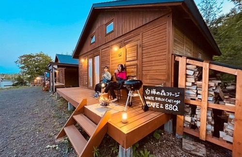 Abashiri Cottage | Highly Rated White Birch Cottage in Abashiri, Hokkaidō